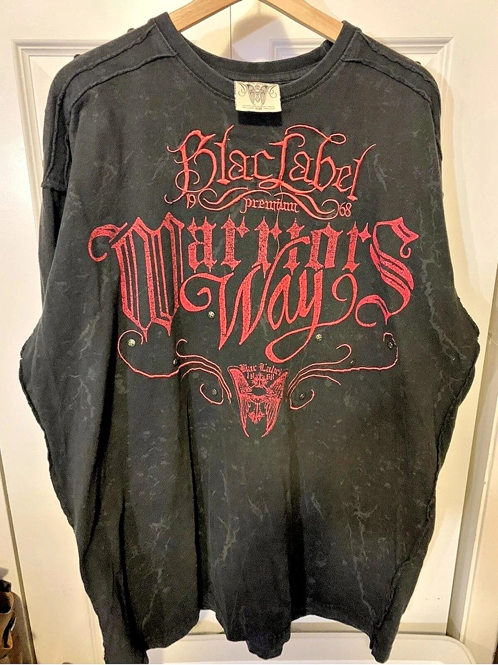 BLAC LABEL PREMIUM Embellished T-Shirt Mens Sz 4X